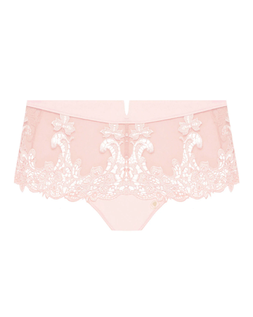Simone Perele 15C630 Pink Nude Saga Boyshort Panty myselflingerie.com